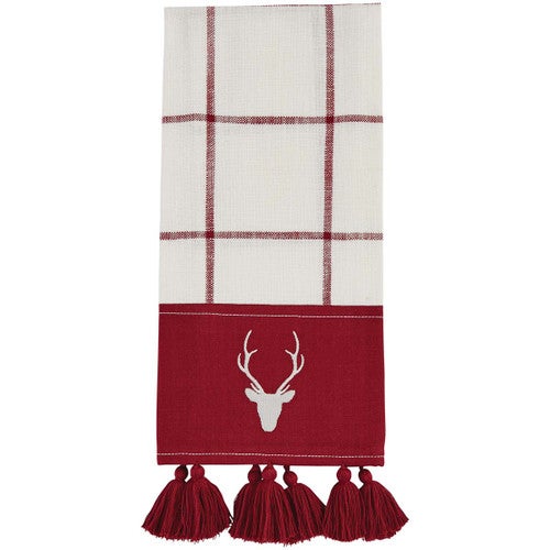 Merry Antler Dishtowel - Set of 2