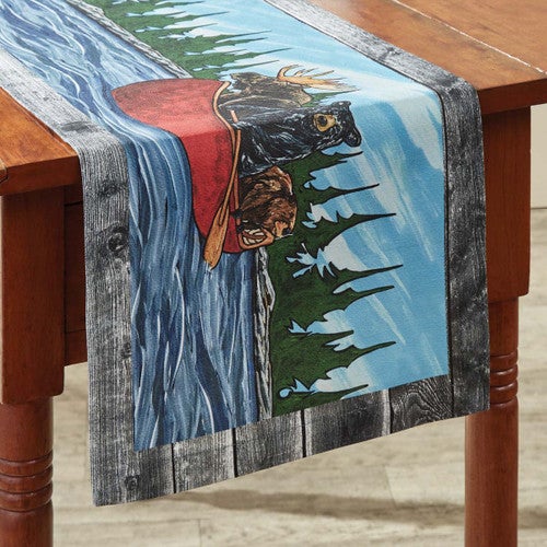 Wildlife Adventure Table Runner - 36 Inch