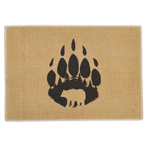 Wildlife Bear Paw Rug - 2 x 3