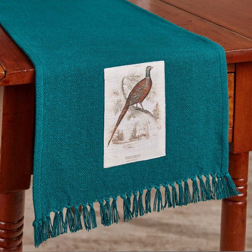 Winged Retreat Patch Table Runner - 54 Inch
