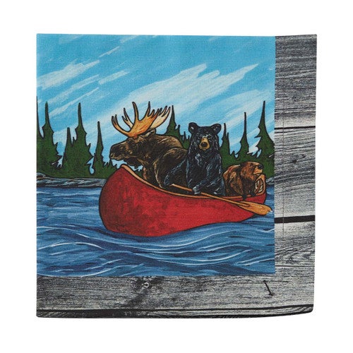 Wildlife Adventure Napkins - Set of 4