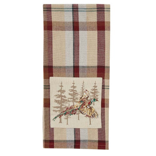 Pheasant in Flight Dishtowels - Set of 4