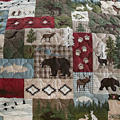 Woodland Wildlife Throw