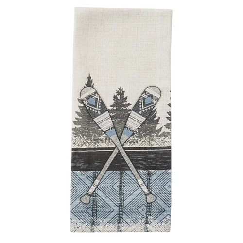 Woodsy Paddles Dishtowels - Set of 2