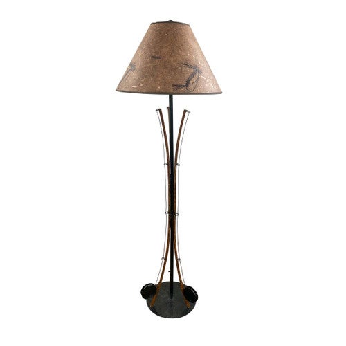 3 Fishing Poles Floor Lamp