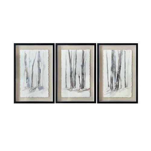 Quiet Woods Wall Art - Set of 3