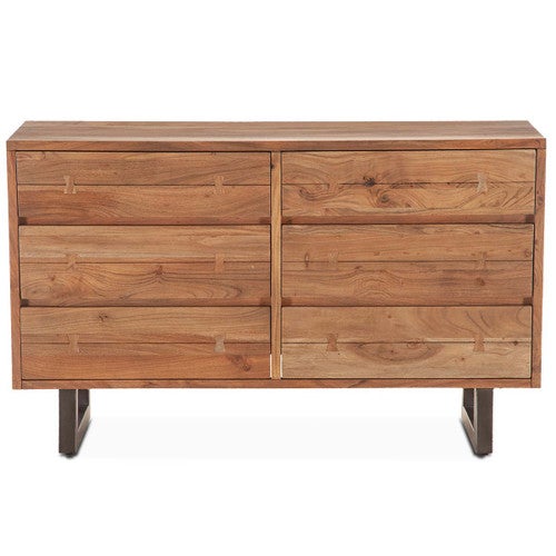 Andes Acacia 6 Drawer Dresser