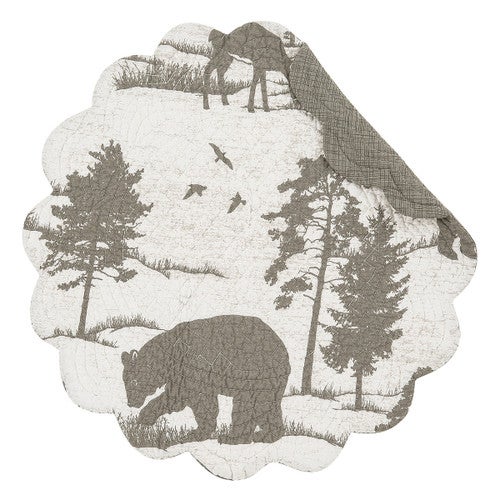 Woodland Retreat Round Placemats - Set of 6