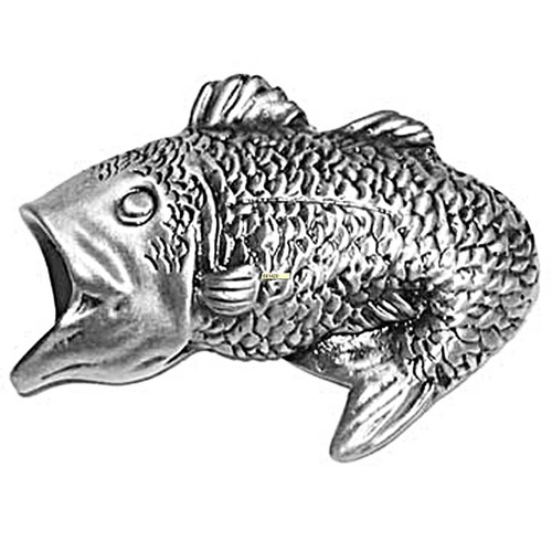 Bass Fish Cabinet Pull - Set of 2
