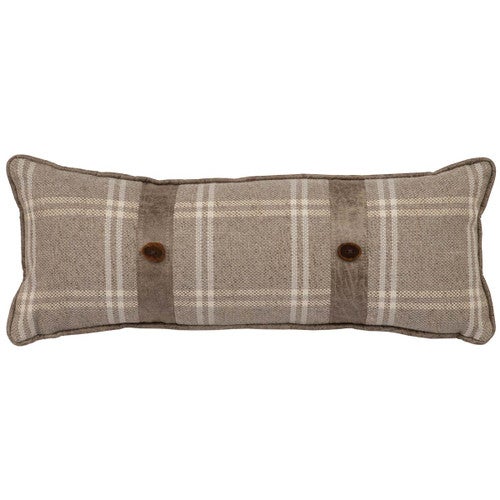 Nature Calling Plaid Pillow