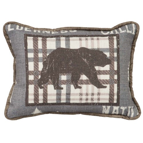 Nature Calling Bear Pillow