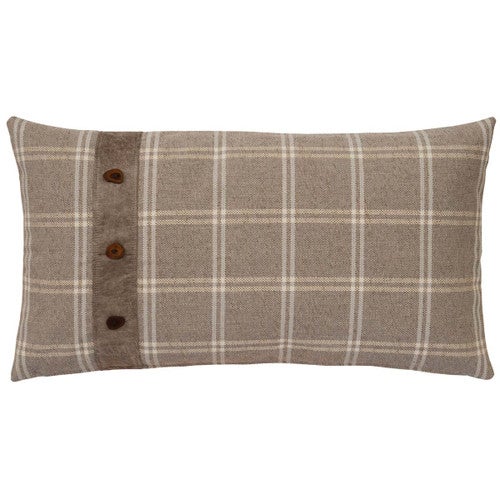 Nature Calling Plaid King Sham