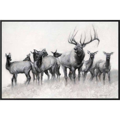Calling in the Season Canvas Print