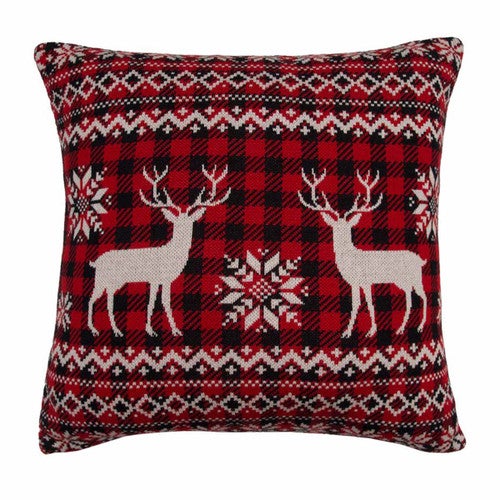 Wilderness Deer Throw Pillow