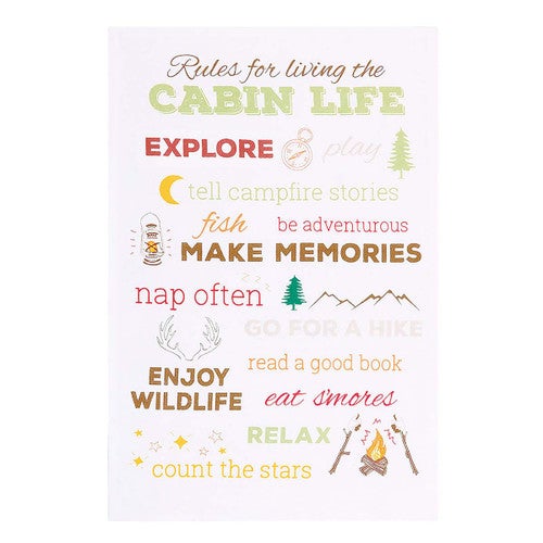 Cabin Days Kitchen Towels - Set of 4