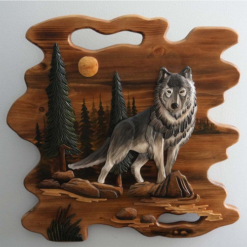 Lone Wolf Wall Art