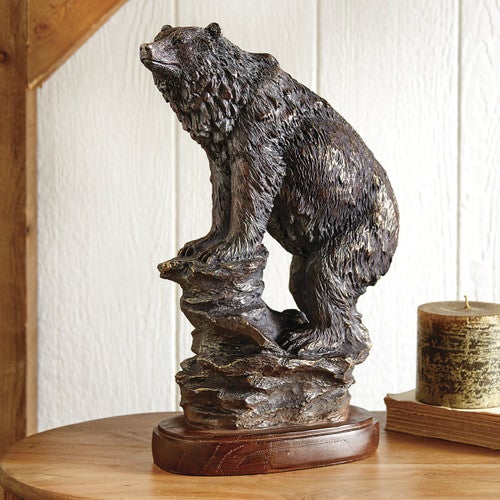 Bear Ridge Bronze Style Sculpture
