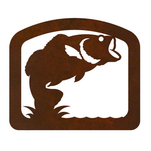 Big Mouth Bass Letter Holder