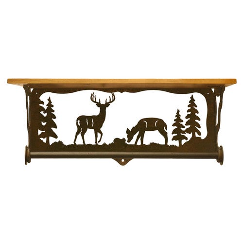 Woodland Antler Bath Shelf