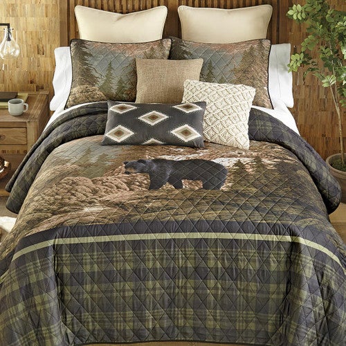 Bear Canyon Quilt Bedding Collection
