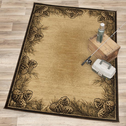 Whispering Pinecones Rug Collection