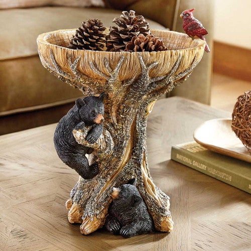 Woodland Bear Centerpiece Bowl - OUT OF STOCK