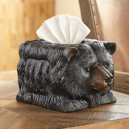 Cozy Bear Tissue Box
