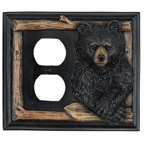 Wildlife Bear Outlet Cover