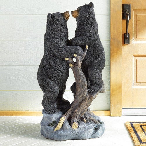 Climbing Bears Duo Sculpture
