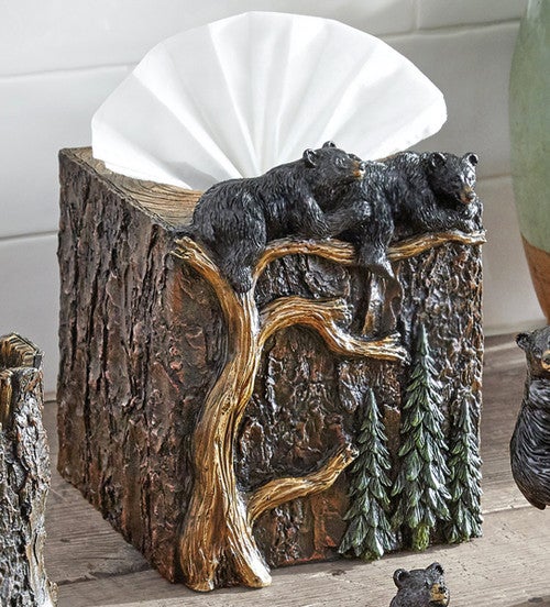 Timberland Bears Tissue Box