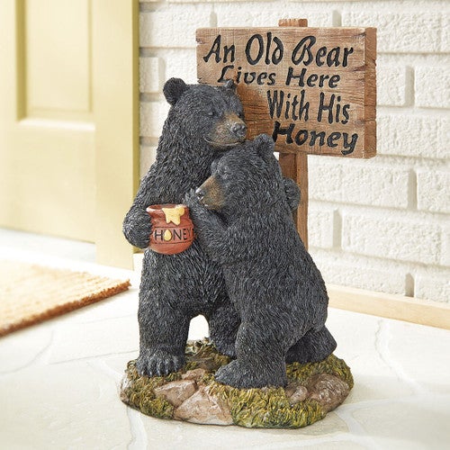 Honey Forever Bear Sculpture