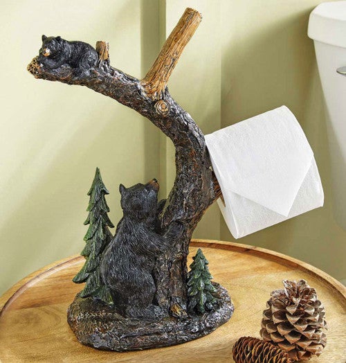Timberland Bears Toilet Paper Holder