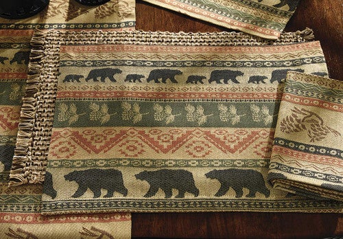 Timberland Bears Jacquard Placemat