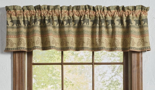 Timberland Bears Tapestry Valance