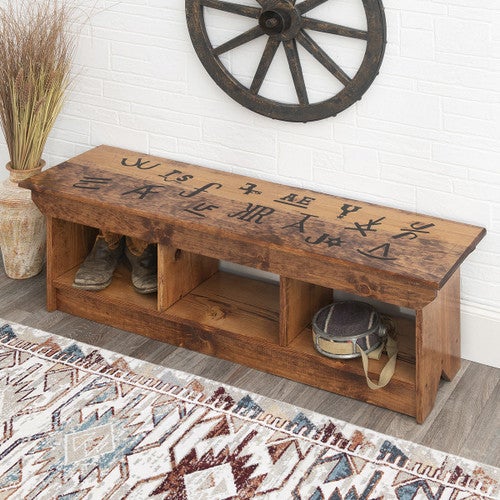 Cowboy Brands Cubby Bench