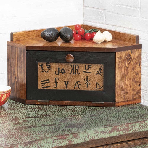 Cowboy Brands Corner Breadbox
