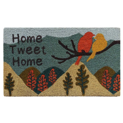 Love Bird Coir Mat