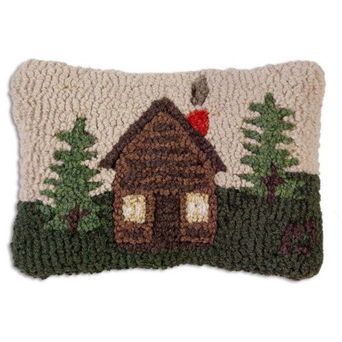 Hillside Retreat Hooked Rectangle Pillow - OUT OF STOCK UNTIL 06/04/2025