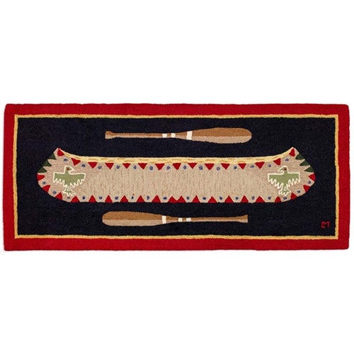 Crimson Voyage Hooked Wool Runner - OUT OF STOCK UNTIL 06/05/2025