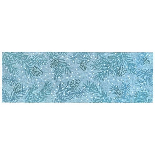 Snow Pines Hooked Wool Runner