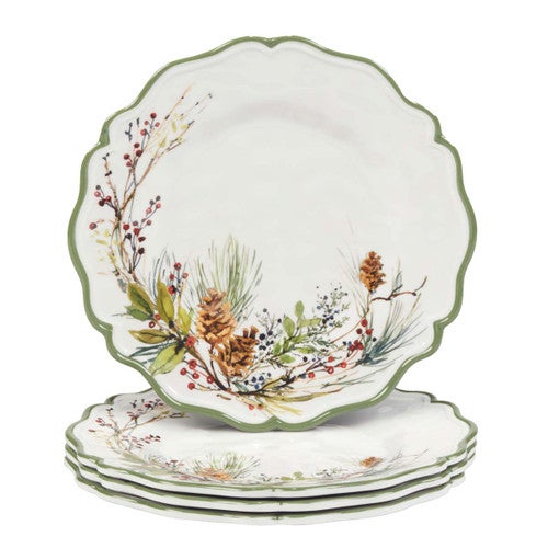 Still Grove Salad Plates - Set of 4