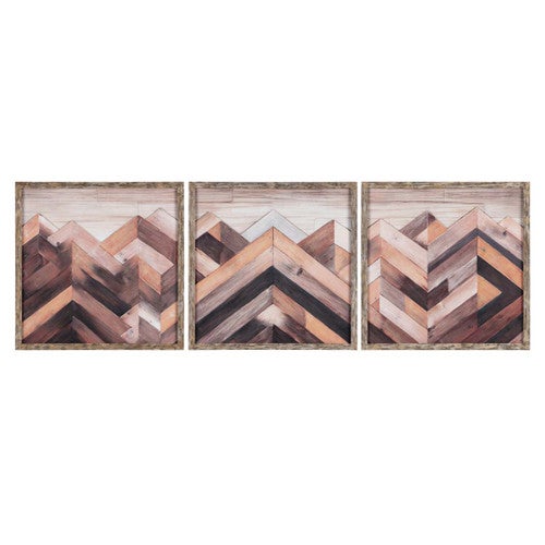 Mountain Views Wall Art - Set of 3
