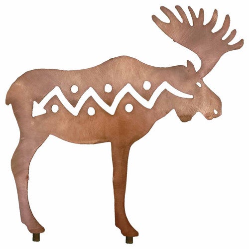 Designer Moose Garden Statue