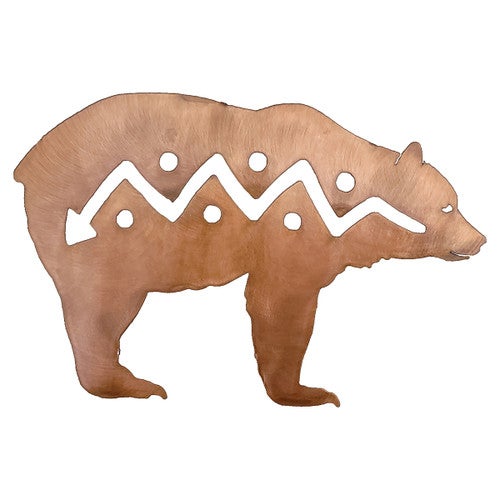 Tribal Bear Cutout Wall Art