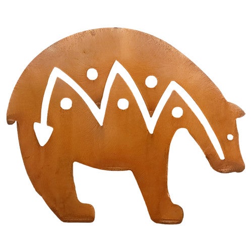 Modern Bear Cutout Wall Art