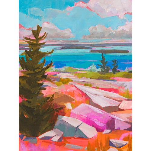 Brilliant Ocean View Canvas Print