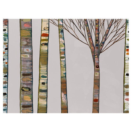 Smoky Mountain Trees Canvas Art