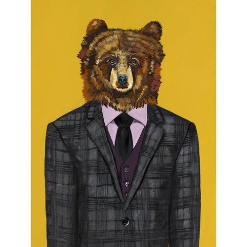 Mister Bear Canvas Print