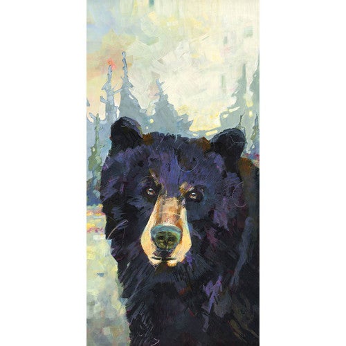 Pondering Bear Canvas Print