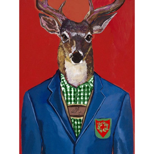 Mister Buck's Christmas Canvas Print